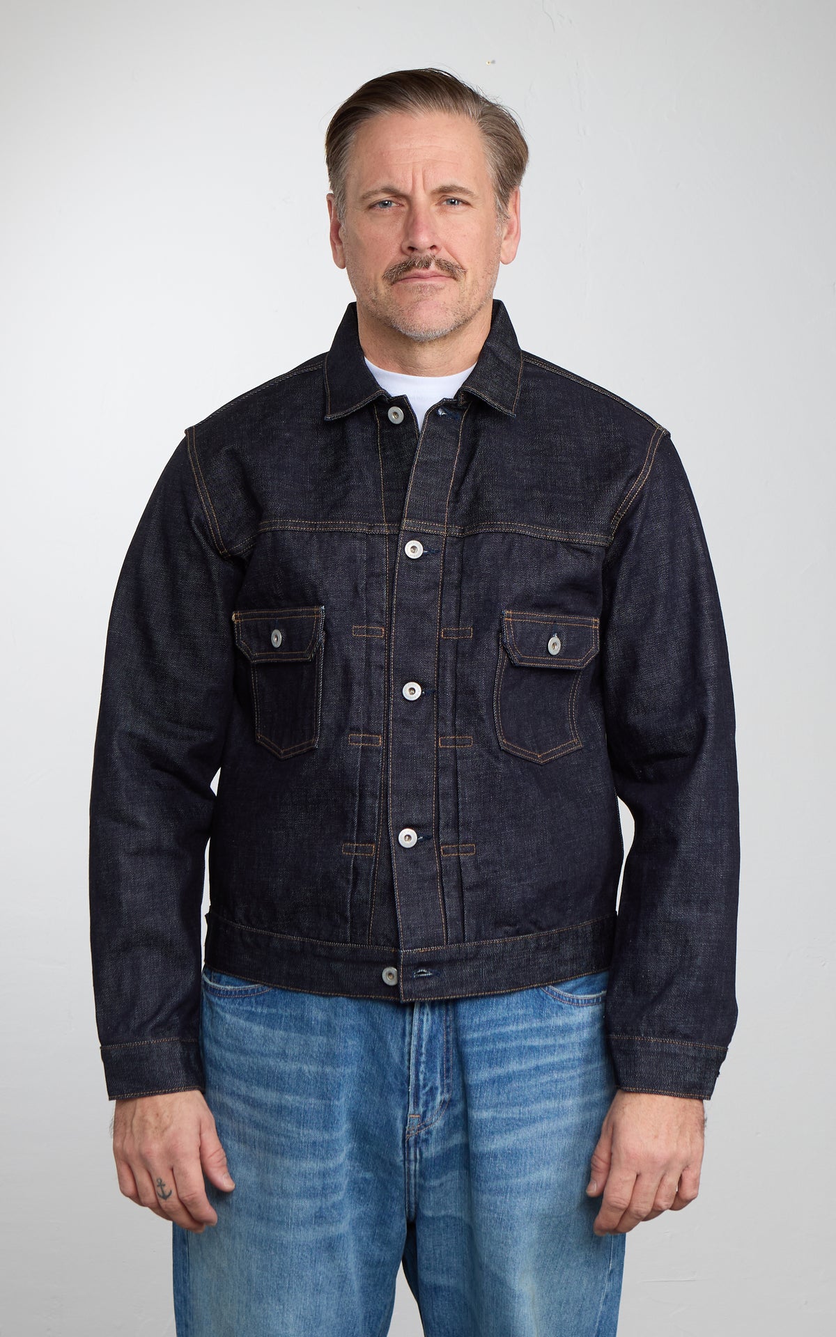 Japan Blue JMGJ1202 Type 2 Denim Jacket Selvedge Indigo 16oz