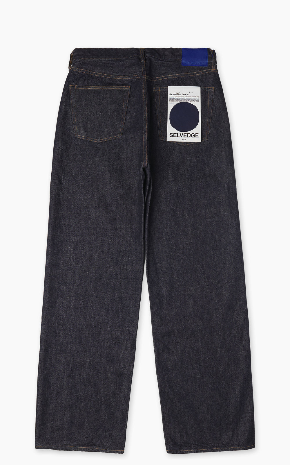 Japan Blue JMJE1301 Selvedge Wide Jeans Indigo 14oz