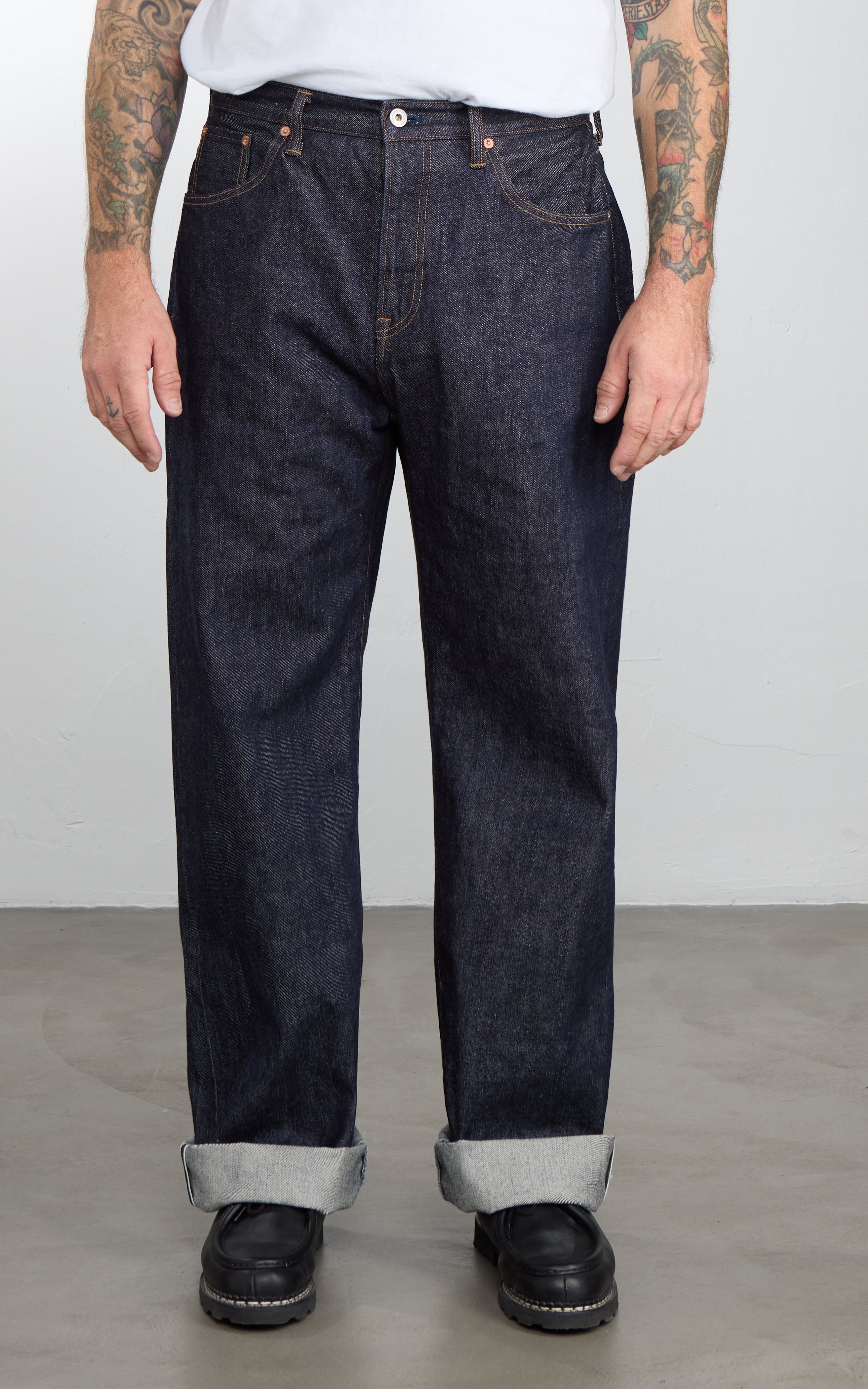 Japan Blue JMJE1302 Selvedge Wide Jeans Indigo 16oz