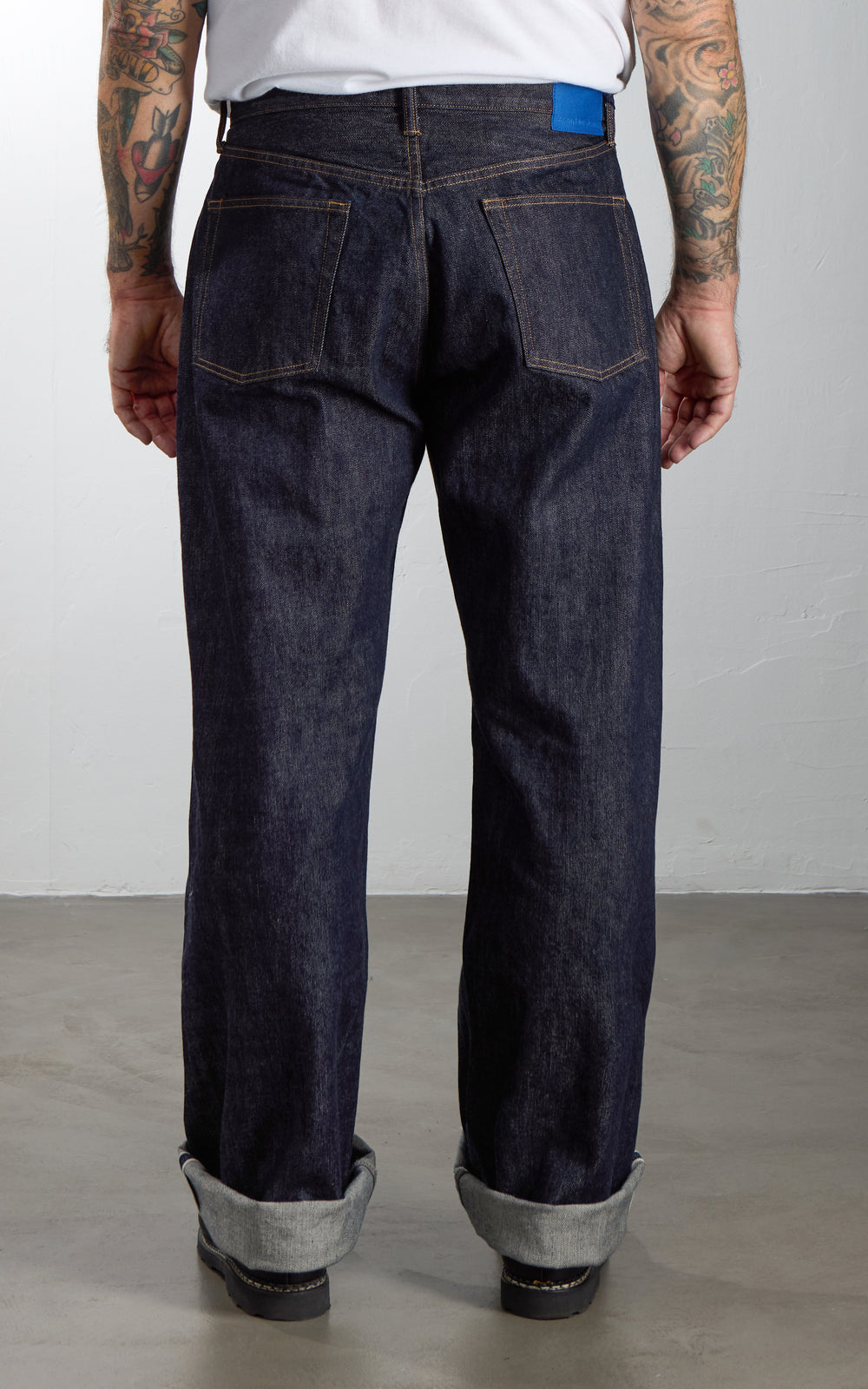 Japan Blue JMJE1302 Selvedge Wide Jeans Indigo 16oz