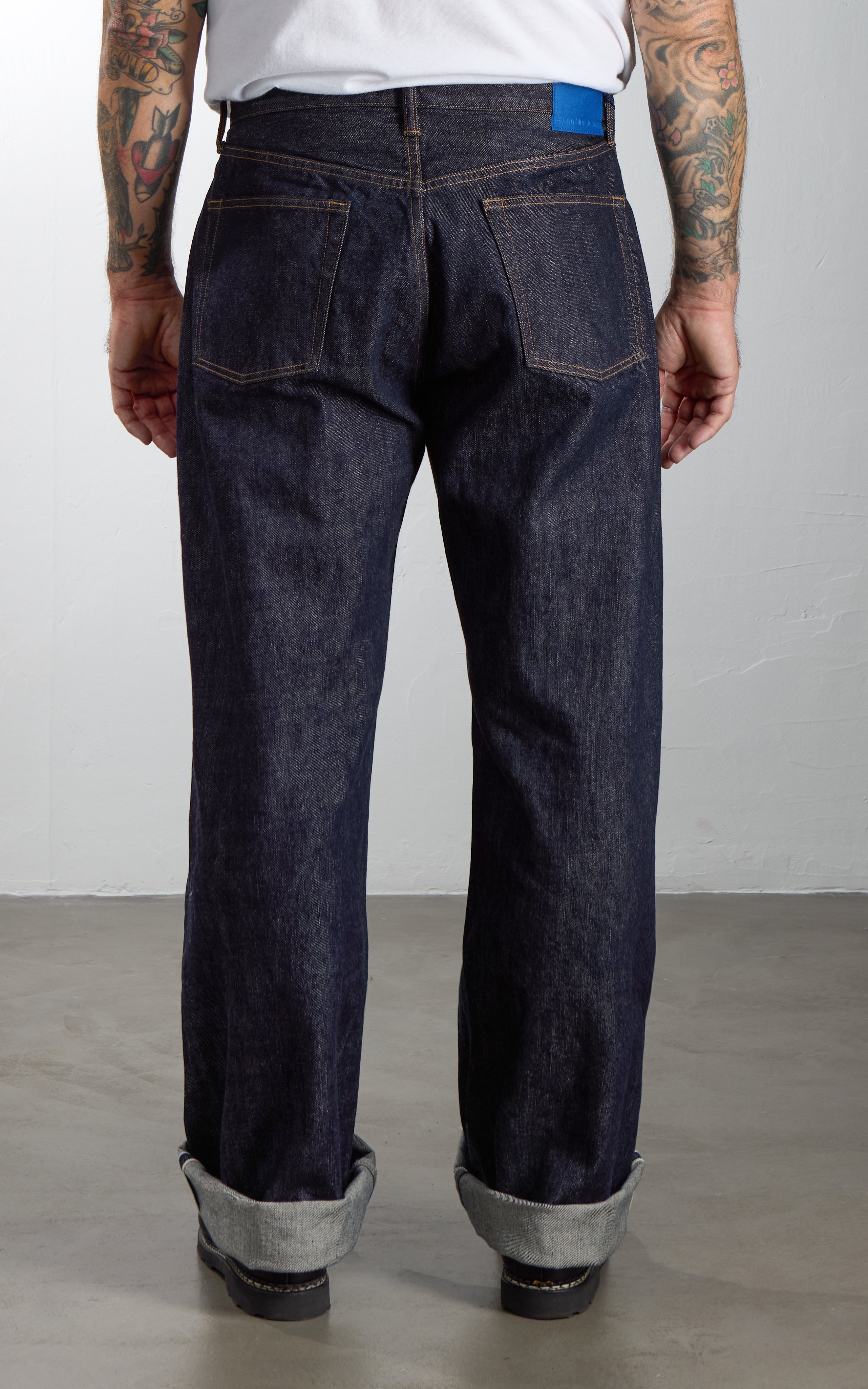 Japan Blue JMJE1302 Selvedge Wide Jeans Indigo 16oz