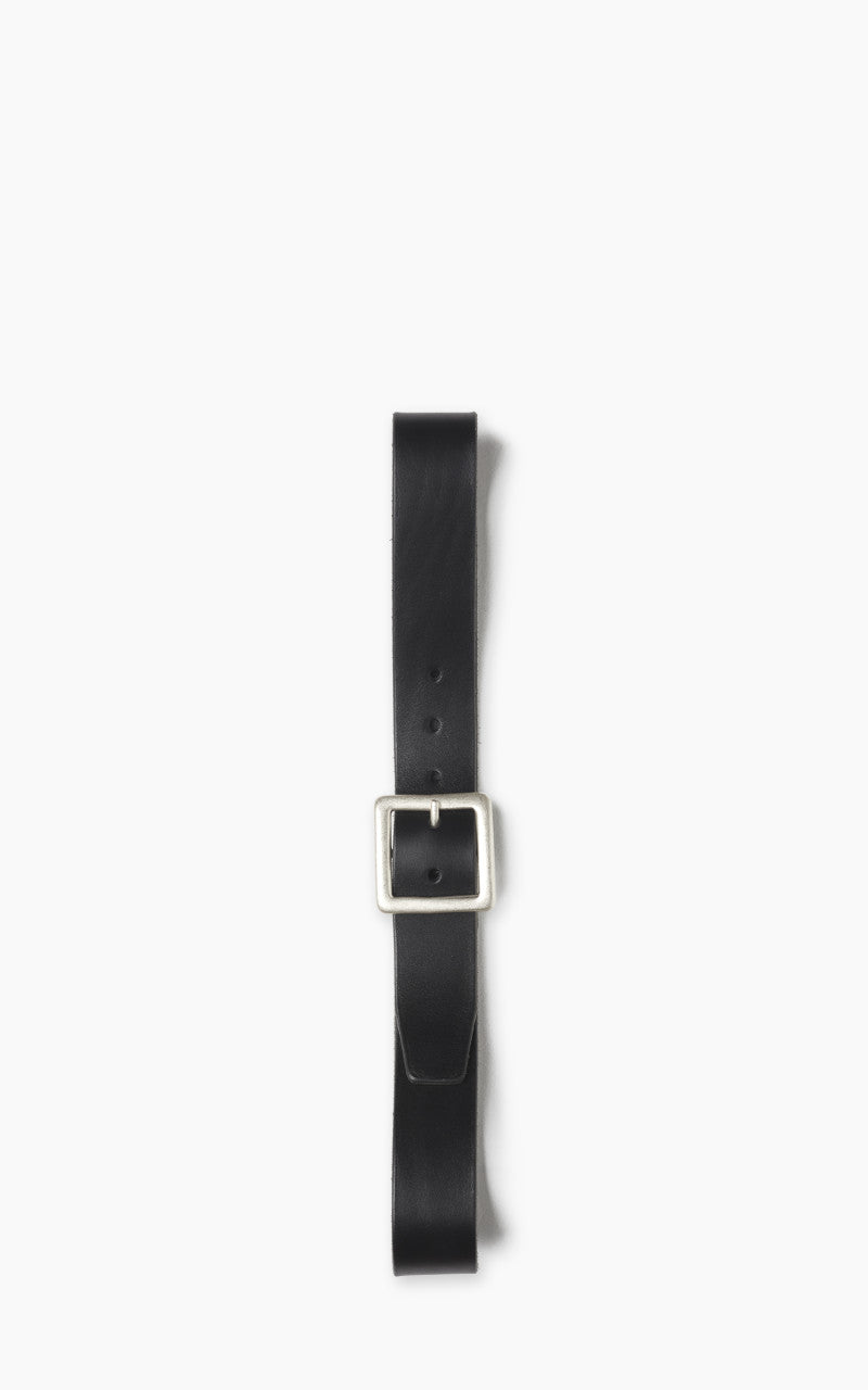 Jean Dessel Heavy Square Buckle Belt 4cm Black