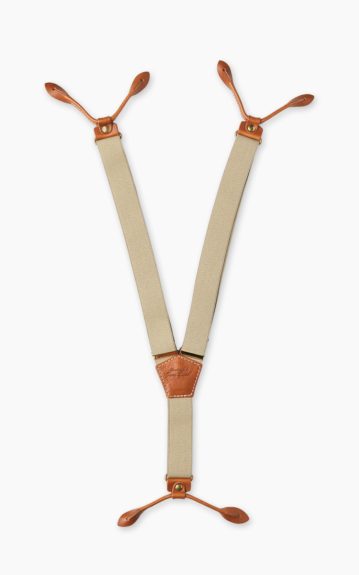 Jean Dessel Suspender Belt Cognac