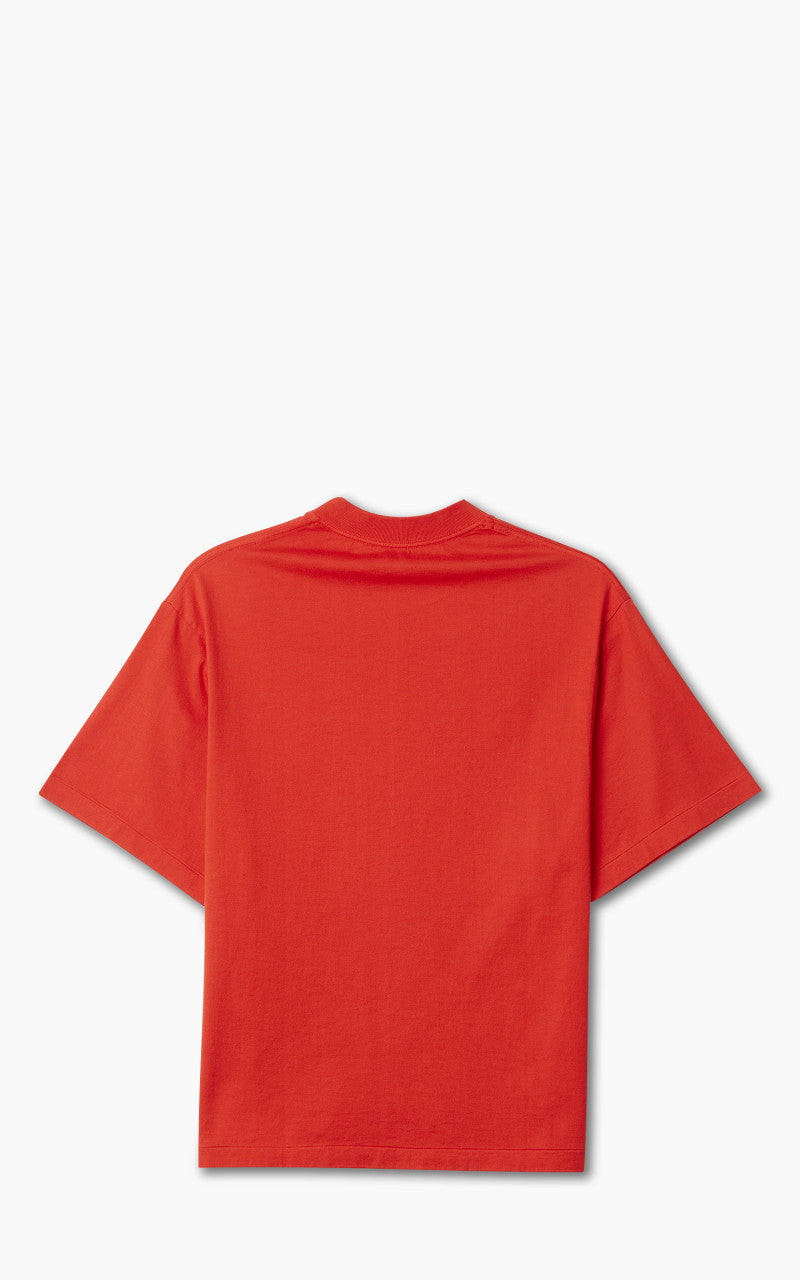 Kaptain Sunshine Suvin Supima Tube Tee Light Vermilion