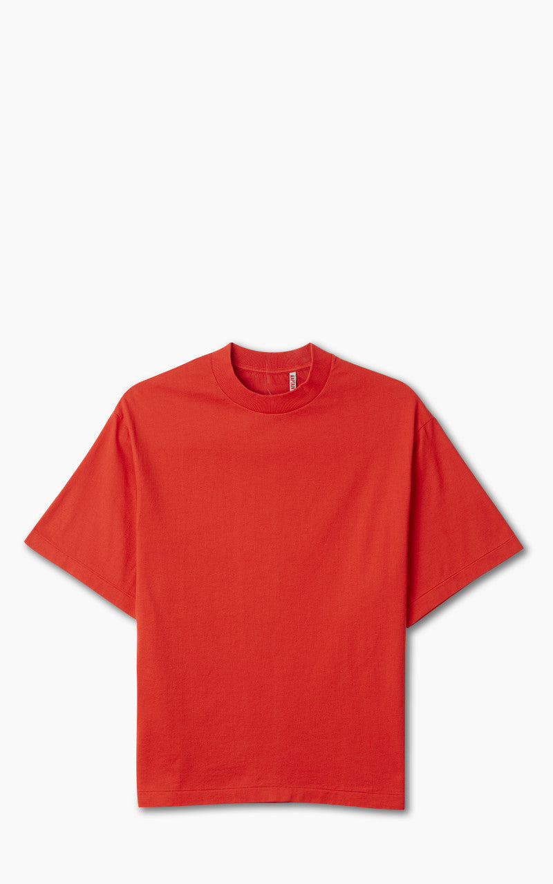 Kaptain Sunshine Suvin Supima Tube Tee Light Vermilion