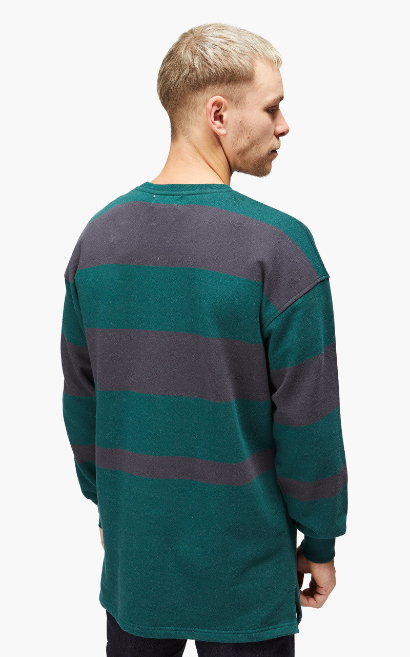 Karhu Uni Striped Sweatshirt June Bug/India Ink