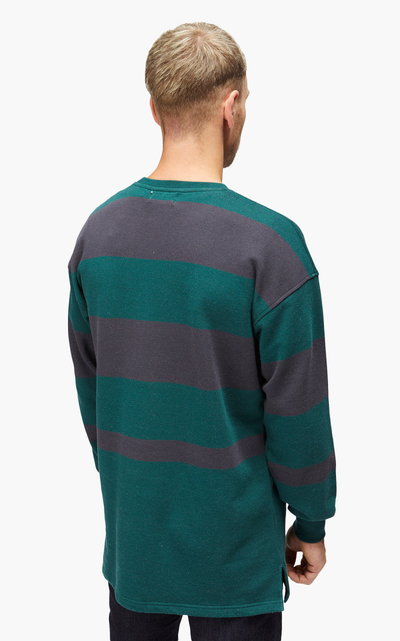 Karhu Uni Striped Sweatshirt June Bug/India Ink