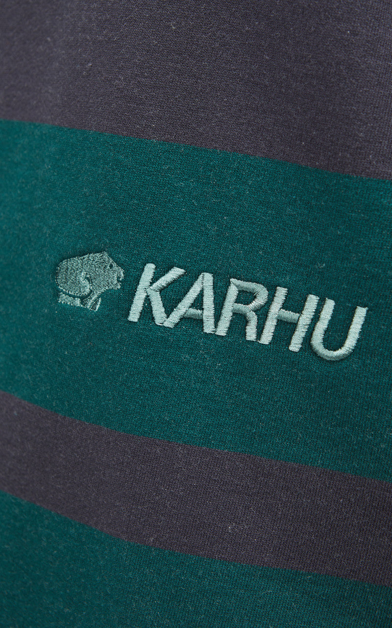 Karhu Uni Striped Sweatshirt June Bug/India Ink