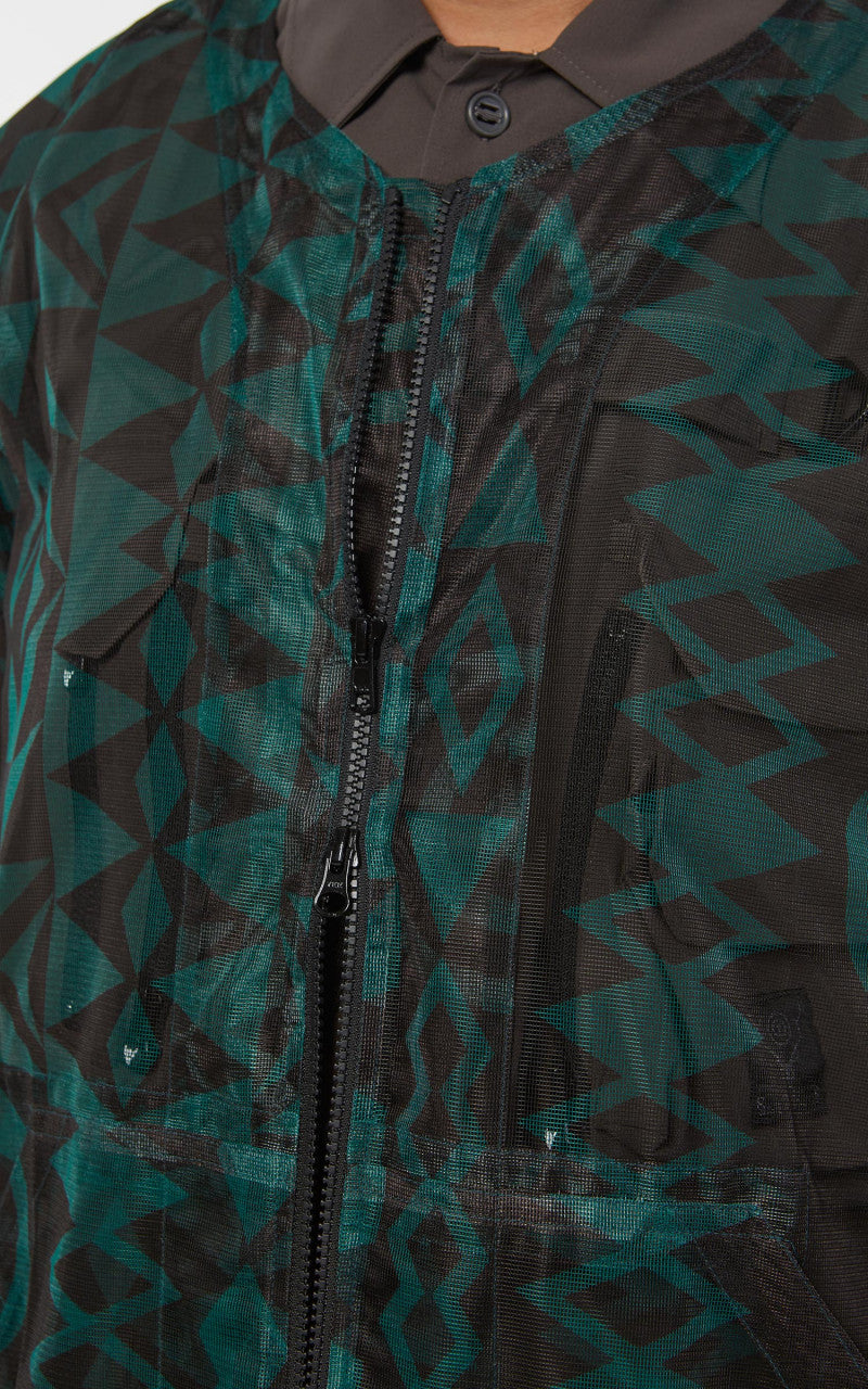 South2 West8 Bush Jacket Lightweight Mesh Skull&Target
