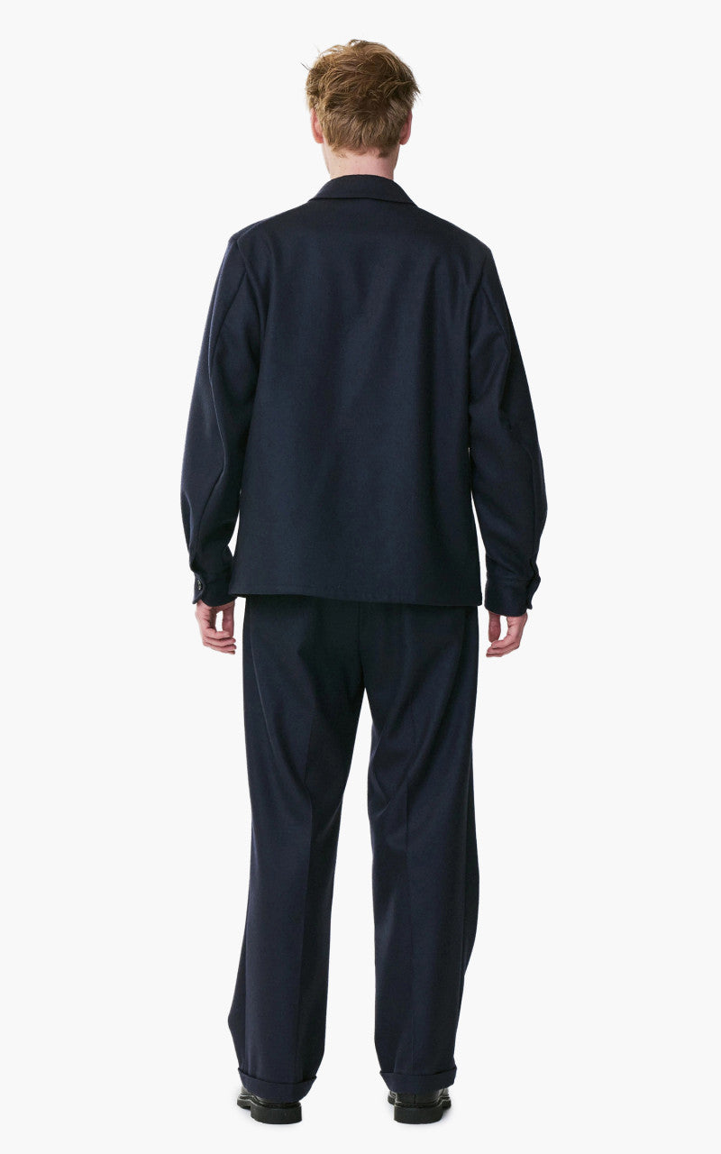 Kaptain Sunshine 3B Oregon Jacket Wool Navy