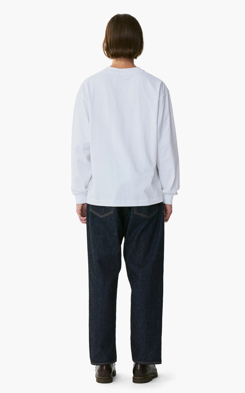 Kaptain Sunshine 5P Zipper Front Denim Pants Indigo One Wash