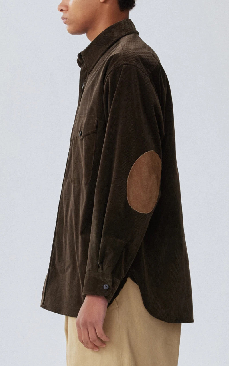 Kaptain Sunshine Corduroy C.P.O Shirt Jacket Brown