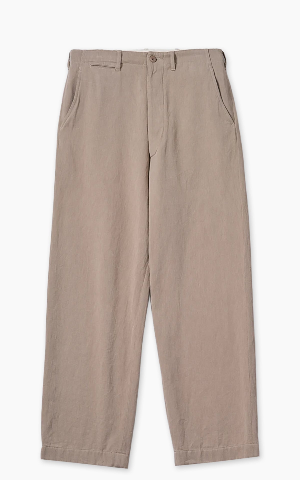 Kaptain Sunshine Cotton Drill Officer Pants Khaki