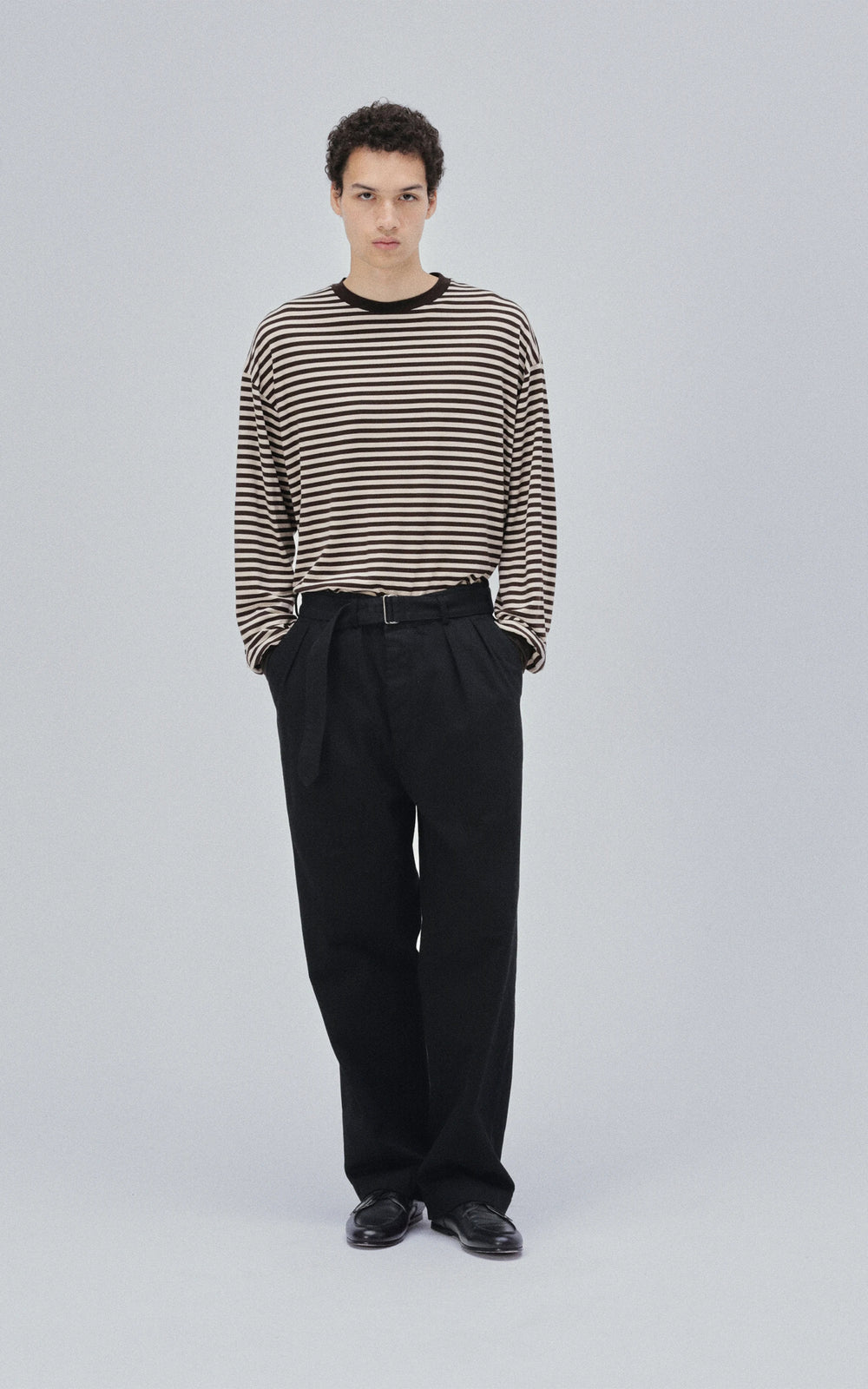 Kaptain Sunshine Dyed Denim Riviera Pants Black