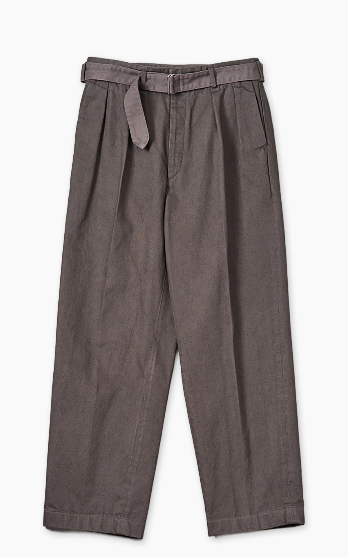 Kaptain Sunshine Dyed Denim Riviera Pants Cub Brown