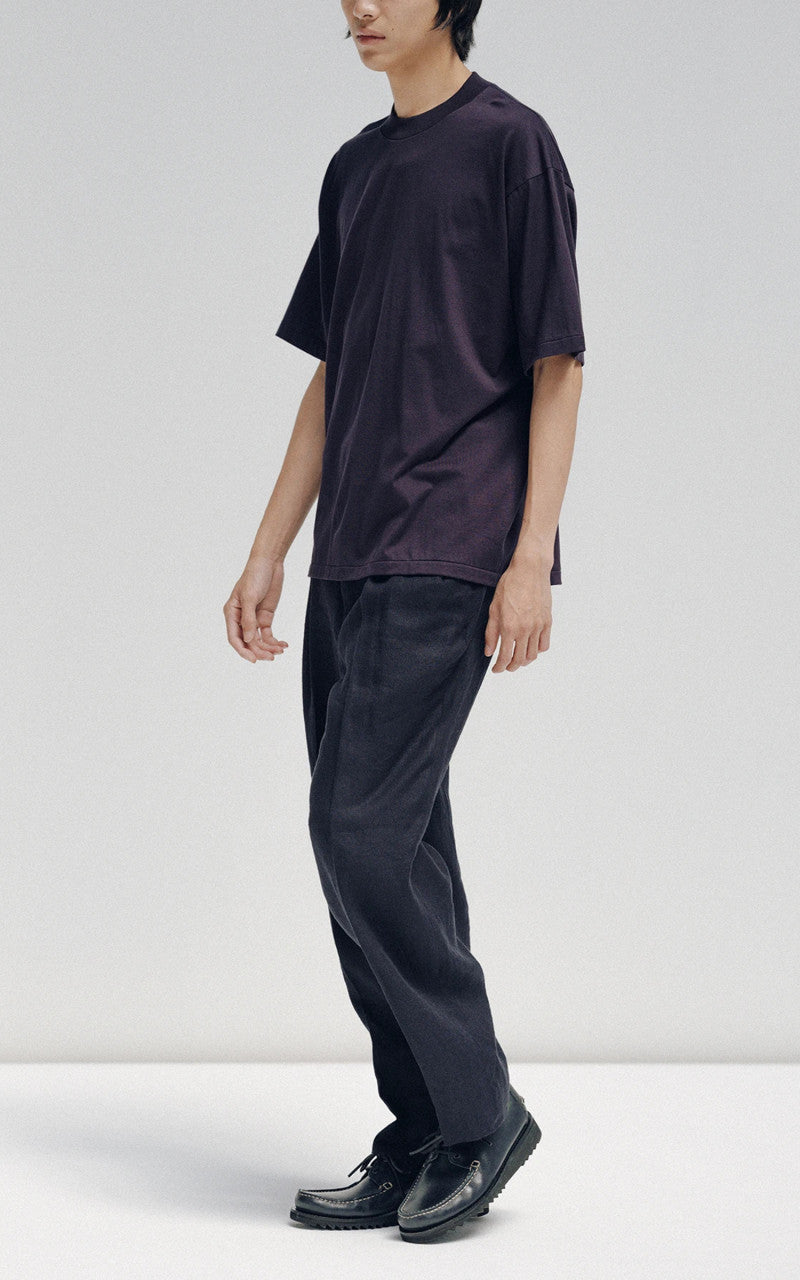 Kaptain Sunshine Suvin Supima Tube Tee Light Navy