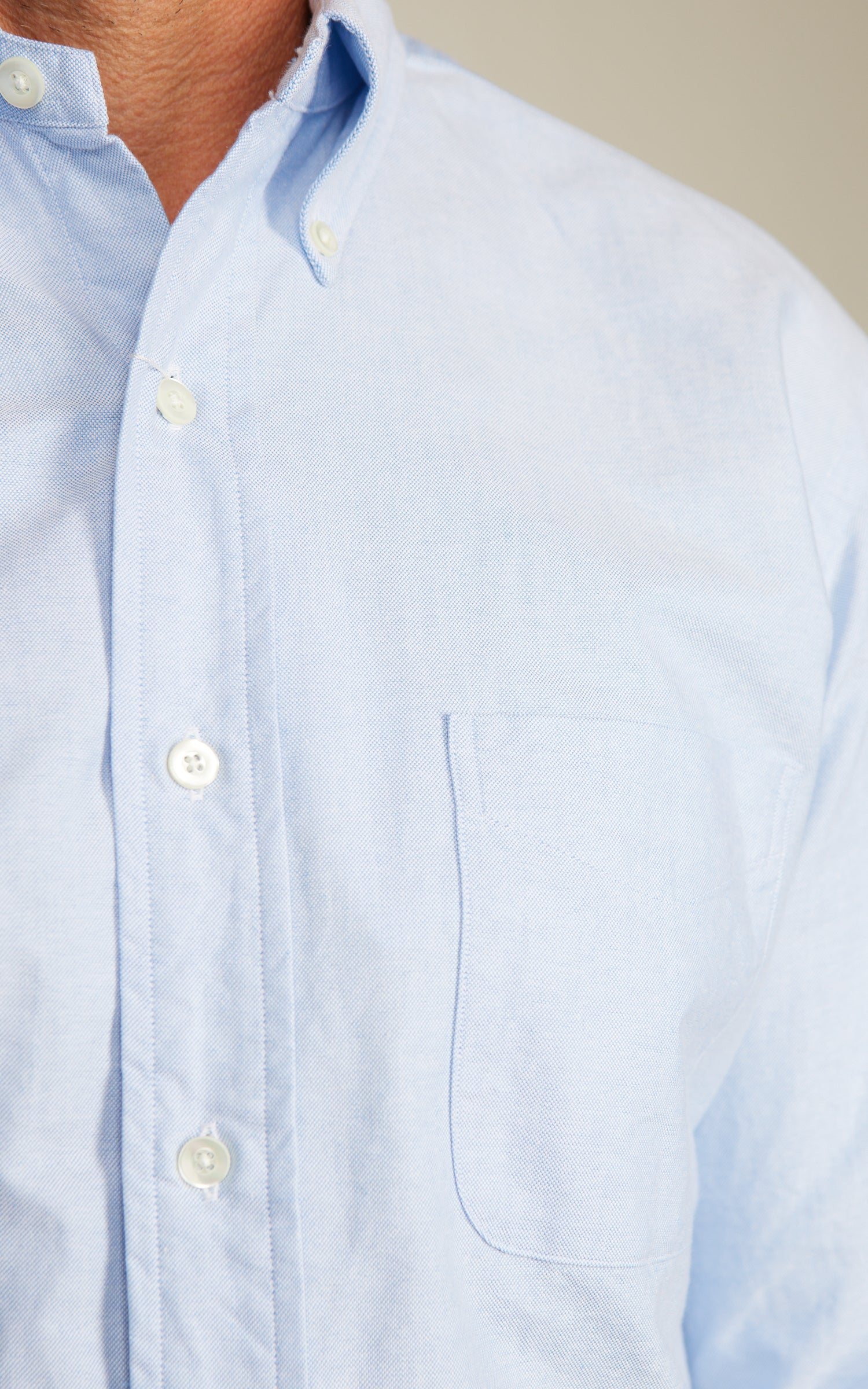 Kamakura Shirts Vintage Ivy Button-Down Oxford Shirt Blue