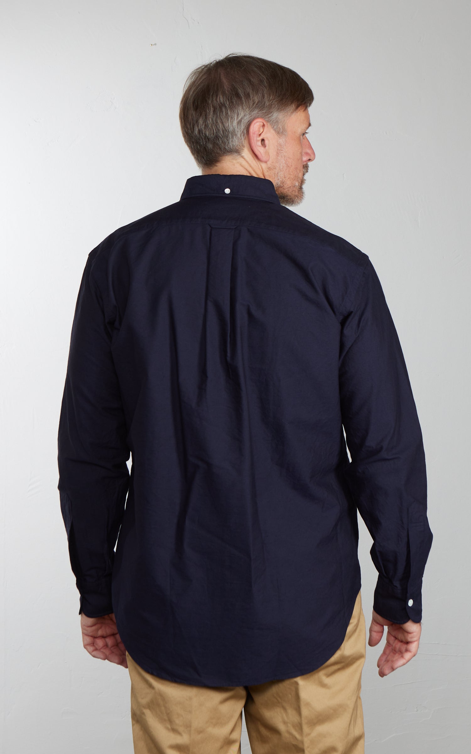 Kamakura Shirts Vintage Ivy Button-Down Oxford Shirt Navy