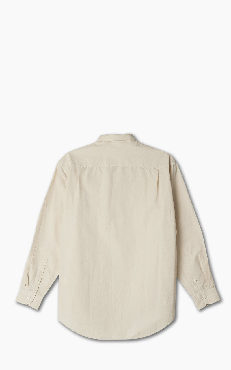Kaptain Sunshine Cotton Semi Spread Collar Shirt Sand