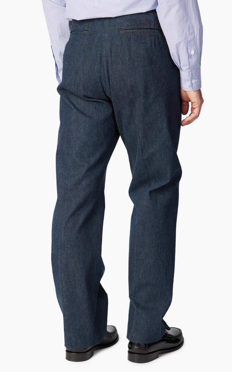 Kaptain Sunshine Denim Trousers Vintage Wash Indigo