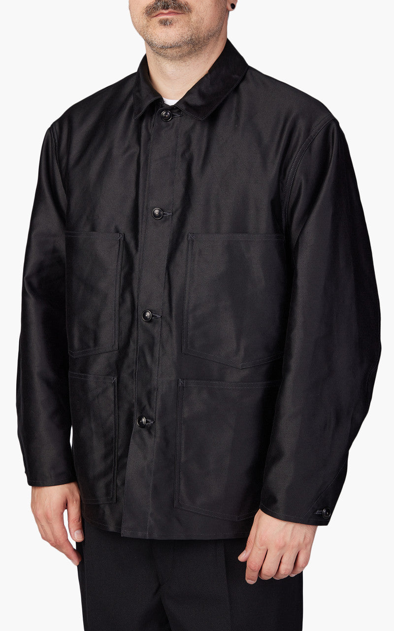Kaptain Sunshine Coverall Jacket Moleskin Black