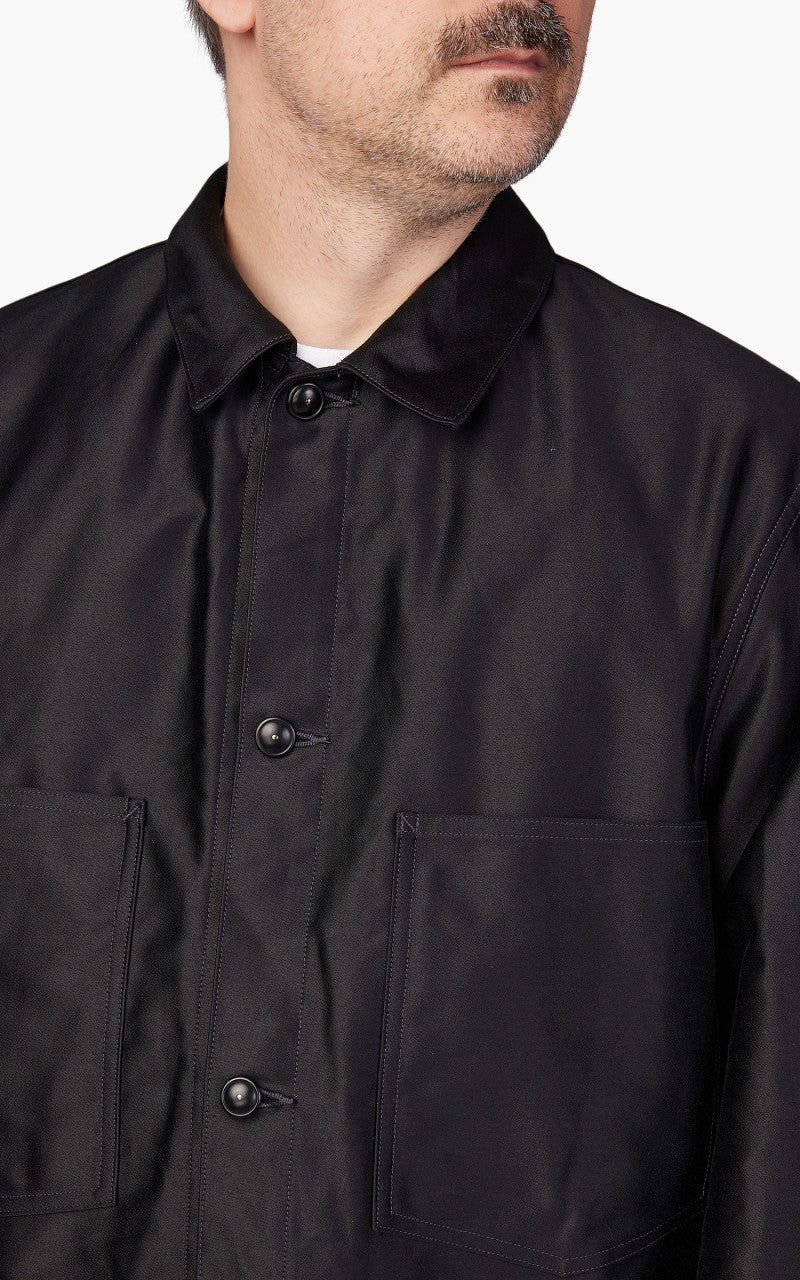 Kaptain Sunshine Coverall Jacket Moleskin Black