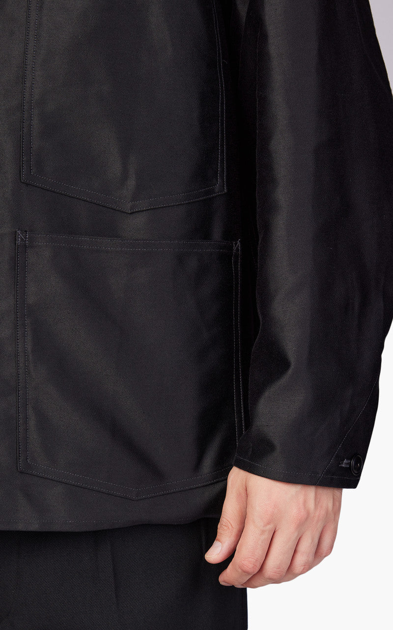 Kaptain Sunshine Coverall Jacket Moleskin Black