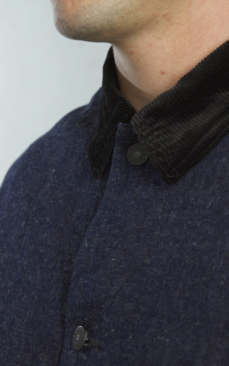 Kaptain Sunshine Forester Jacket Cotton/Linen Indigo
