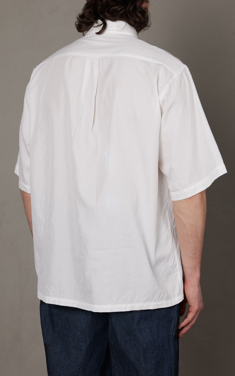 Kaptain Sunshine Short Sleeve Regular Collar Shirt White