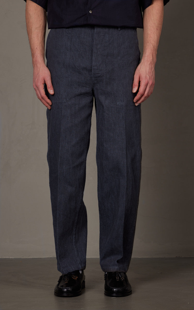 Kaptain Sunshine Baker Denim Pants Grey