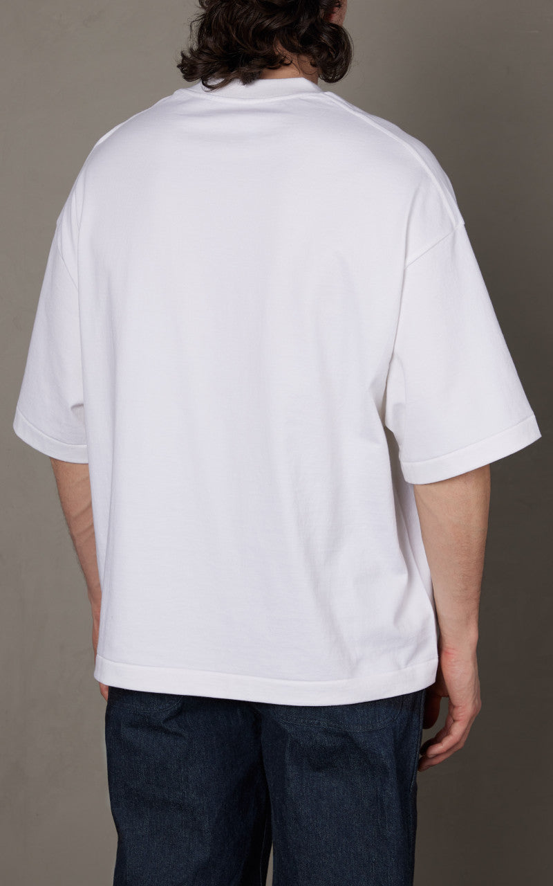 Kaptain Sunshine Suvin Supima Tube Halfsleeve Tee Heavy Off White