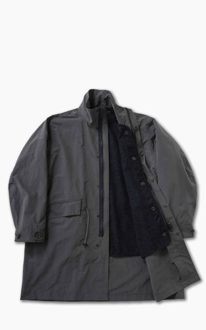 Kaptain Sunshine Mill Coat Black Olive