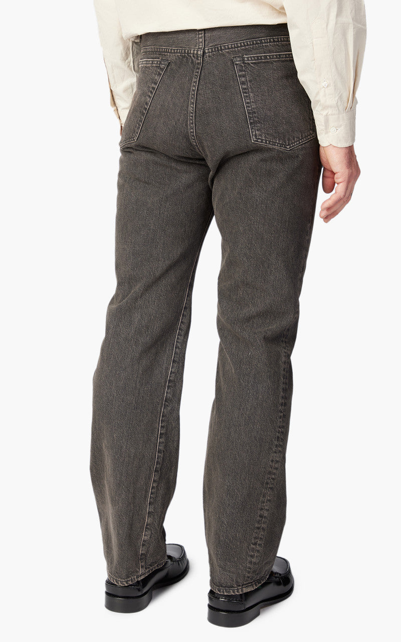 Kaptain Sunshine Skate Shoecut Denim Pants Vintage Wash Black