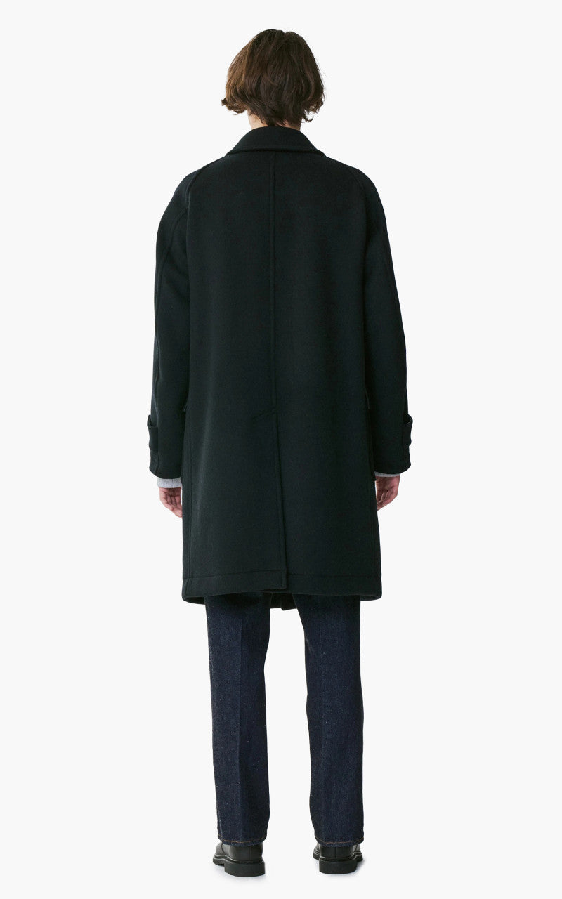 Kaptain Sunshine Traveller Coat Solid Black
