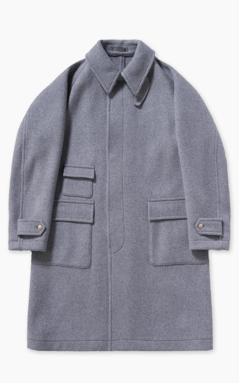 Kaptain Sunshine Traveller Coat Top Grey