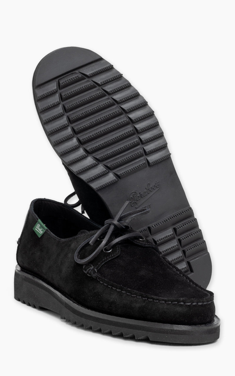 Kaptain Sunshine x Paraboot Domingue Suede Black