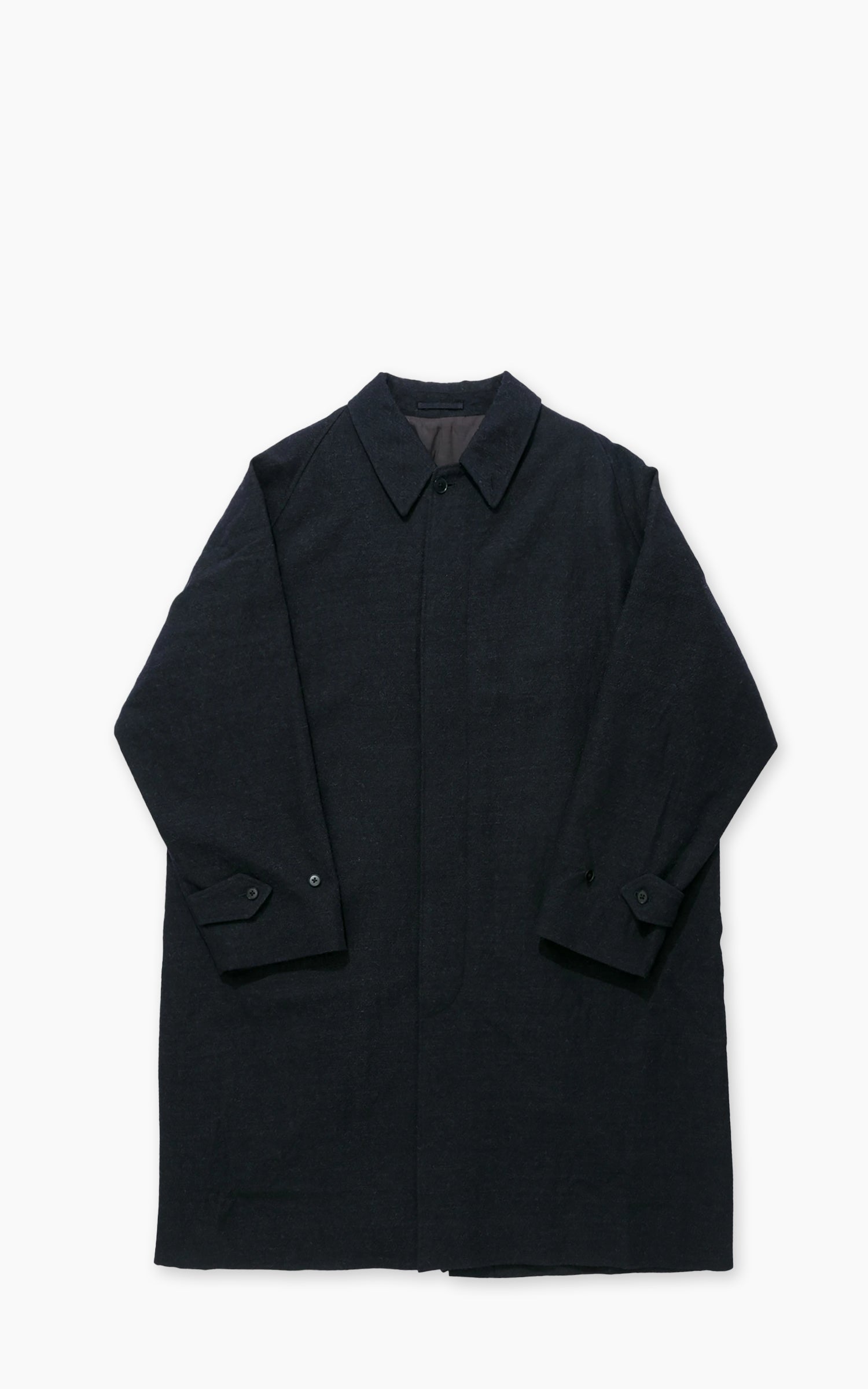 Kaptain Sunshine Walker Coat Wool Serge Top Navy