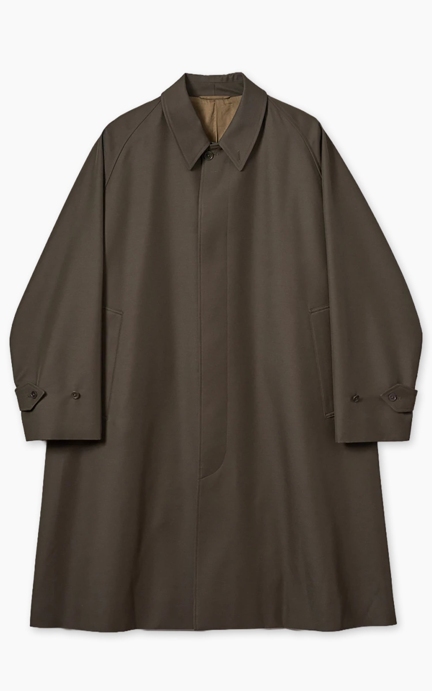 Kaptain Sunshine Walker Coat Wool Olive