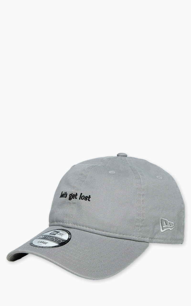 Kaptain Sunshine x New Era Let's Get Lost Cap Light Grey