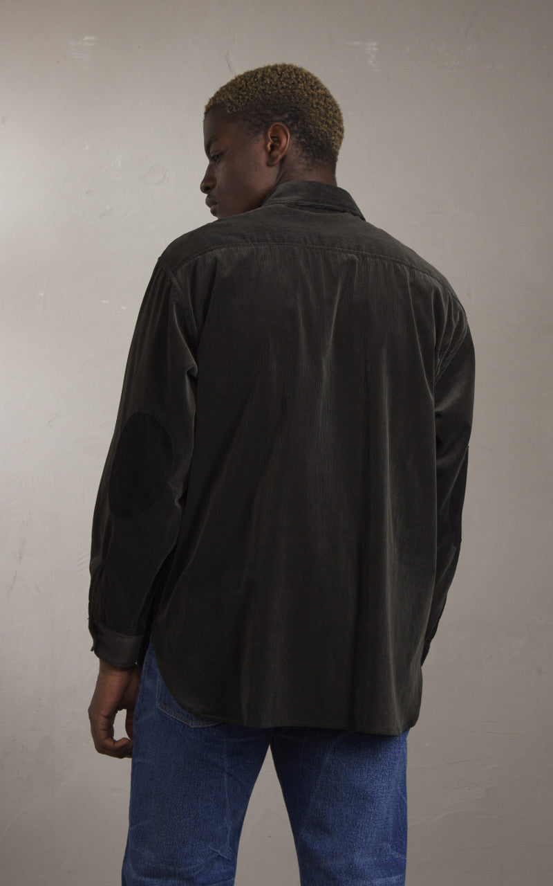 Kaptain Sunshine Corduroy C.P.O Shirt Jacket Charcoal