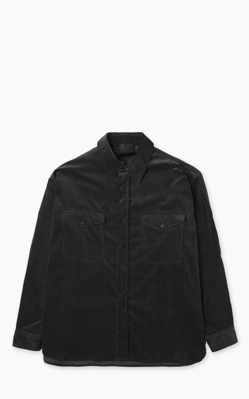Kaptain Sunshine Corduroy C.P.O Shirt Jacket Charcoal