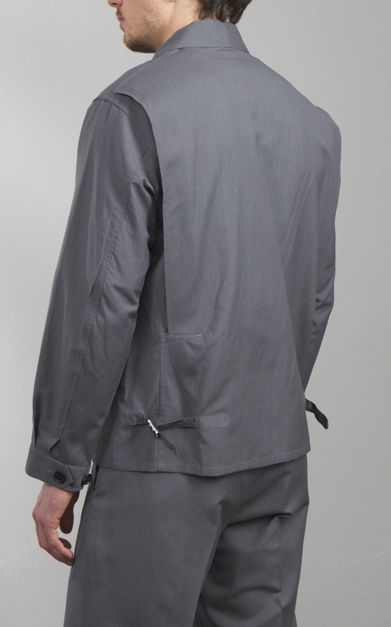 Kaptain Sunshine Fly Blouson Top Grey