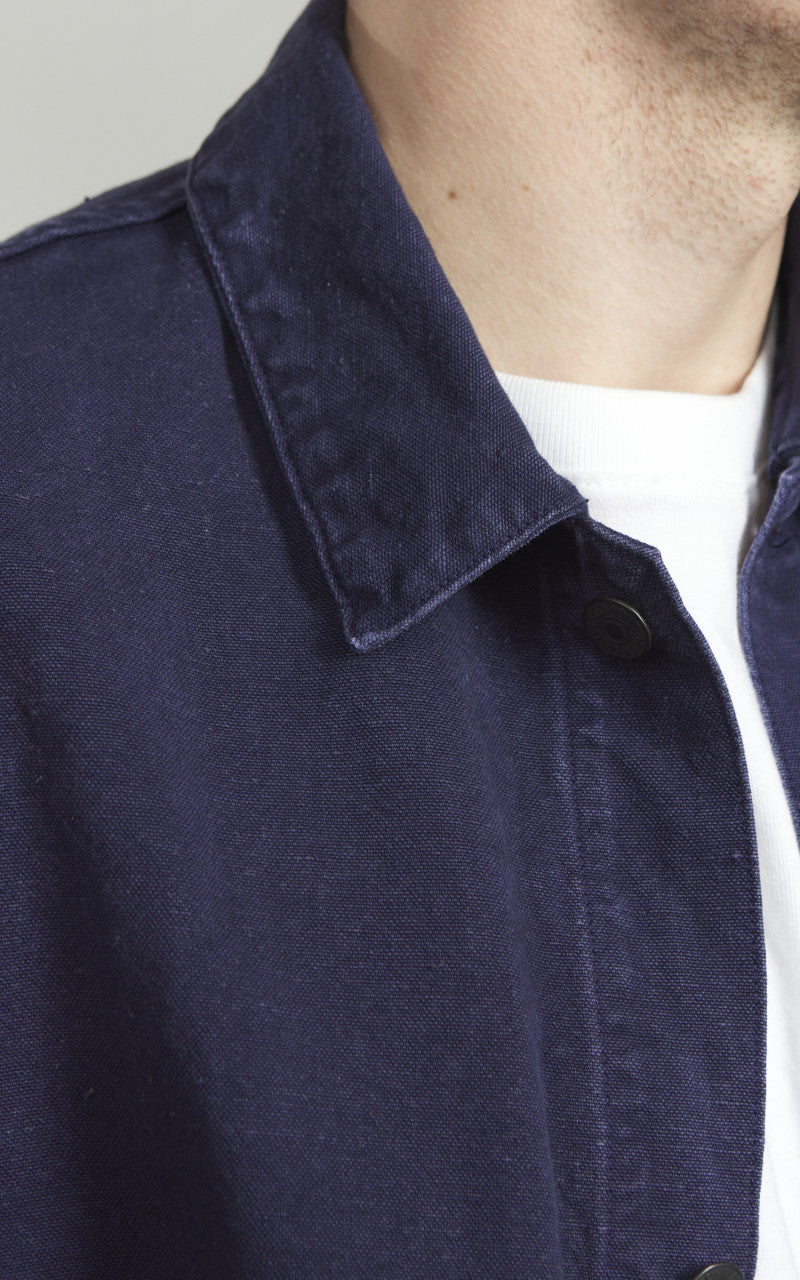Kaptain Sunshine Coverall Jacket Navy Blue
