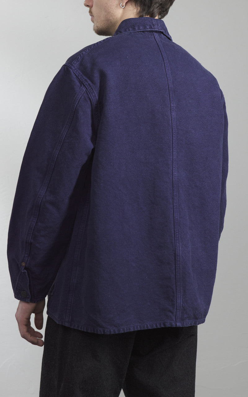 Kaptain Sunshine Coverall Jacket Navy Blue