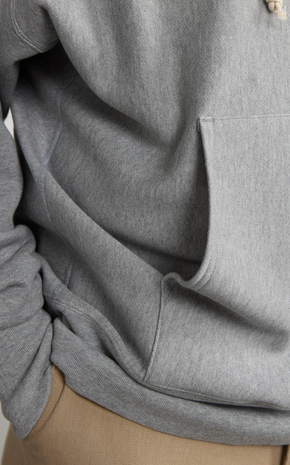 Kaptain Sunshine Suvin Sweat Hoodie Feather Grey