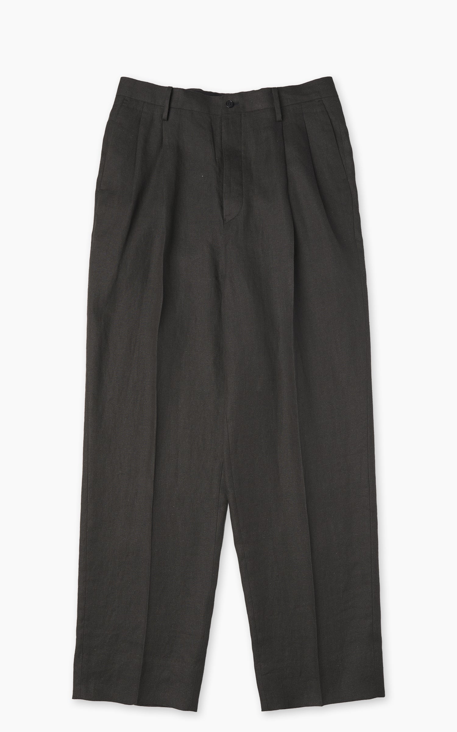 【KAPTAIN SUNSHINE】D Slacks CCL 34 Kaptain Sunshine Shoecut Slacks Ink Black