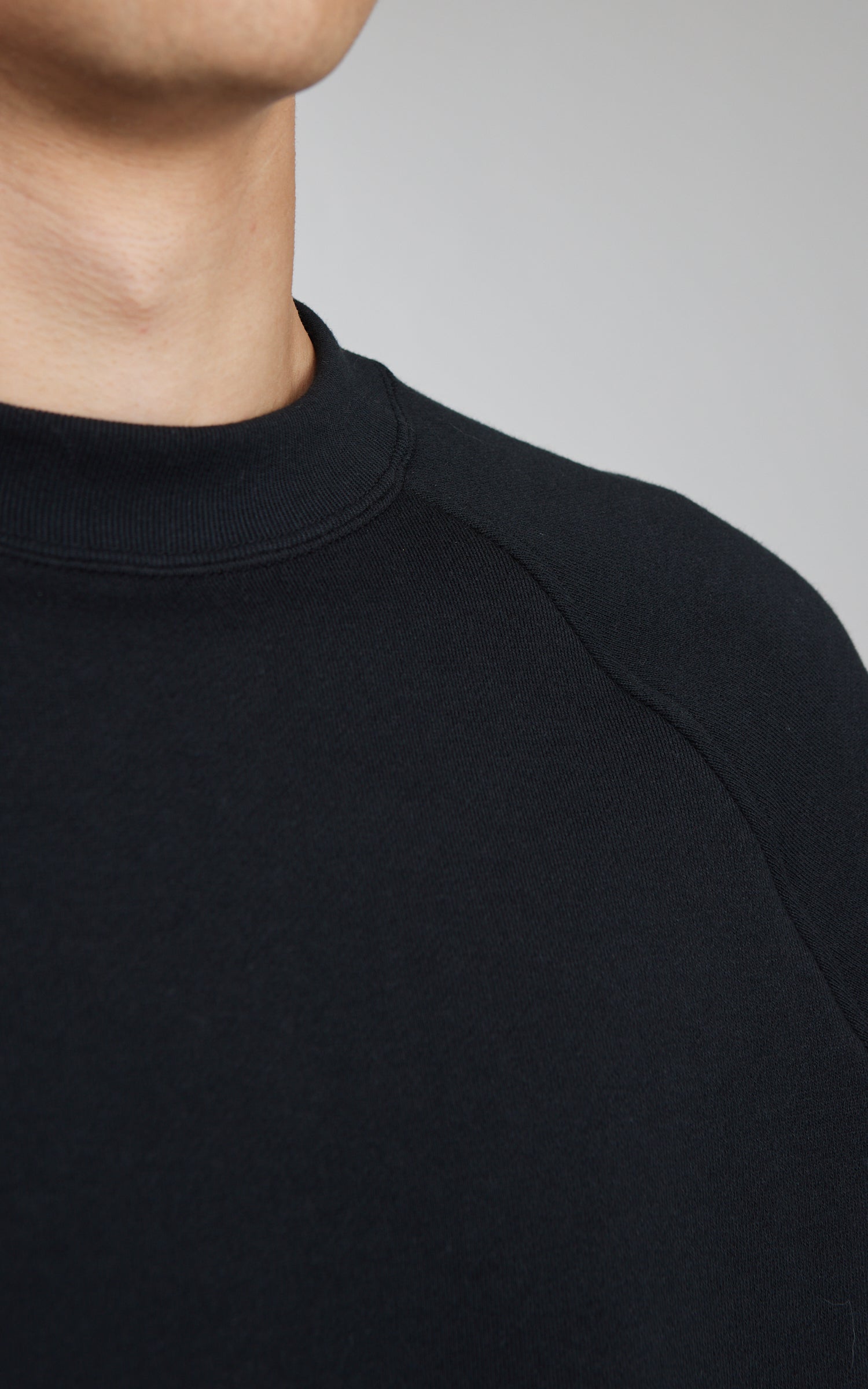 Kaptain Sunshine Suvin Sweat Crewneck Pullover Black