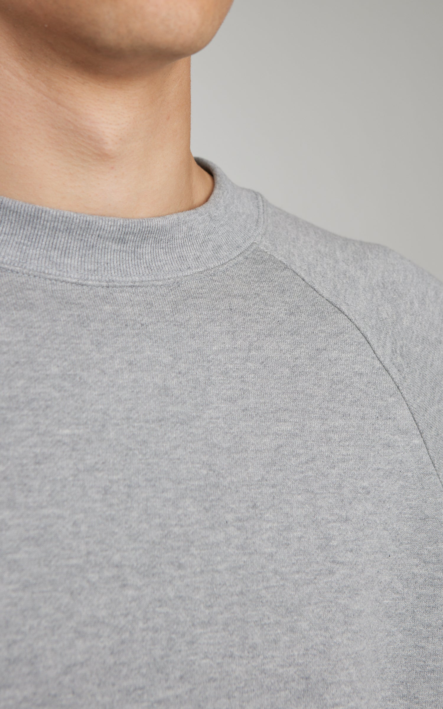 Kaptain Sunshine Suvin Sweat Crewneck Pullover Feather Grey