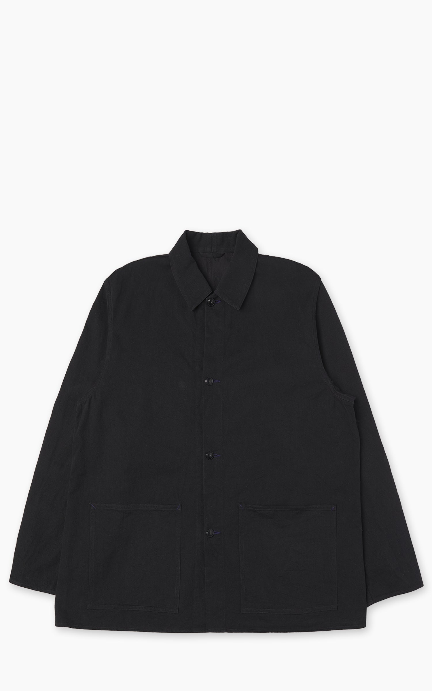 Kaptain Sunshine Cotton Drill Coverall Jacket Black