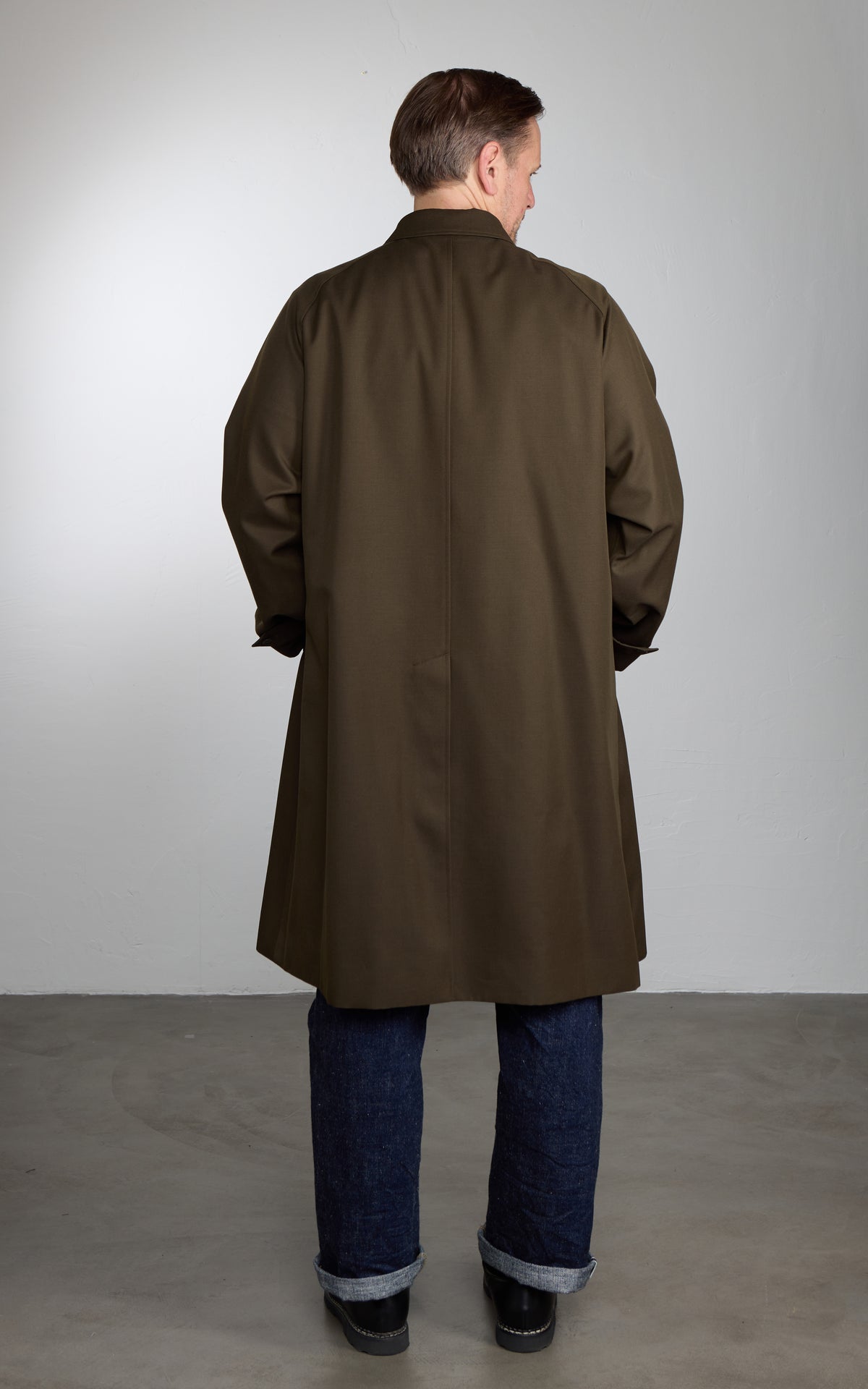 Kaptain Sunshine Walker Coat Wool Cavalry Olive